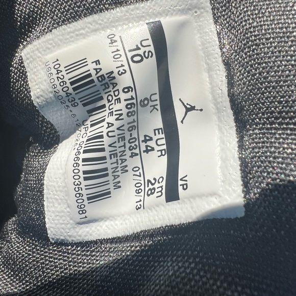 Gray and White High-Top Sneakers - Picture 7 of 10